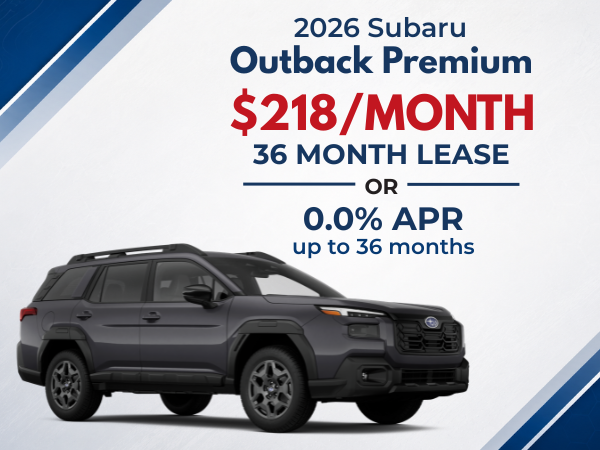 2026 Subaru Outback Premium September lease offer