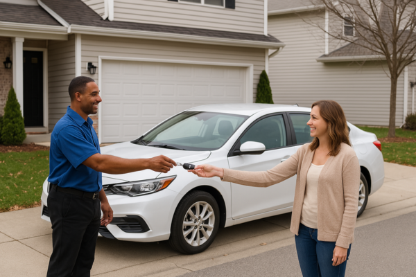 COMPLIMENTARY PICK-UP AND DELIVERY SERVICE