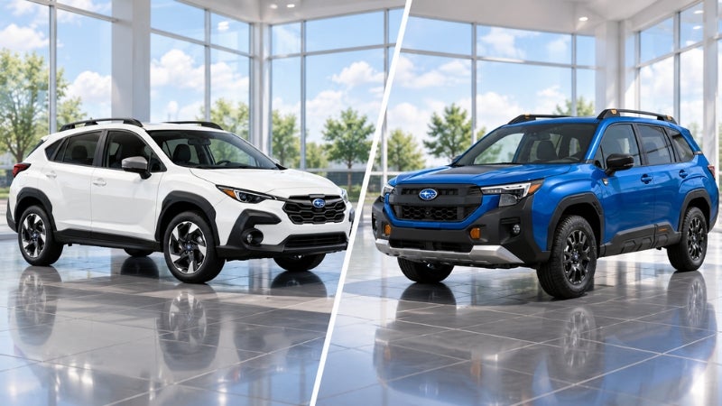 Subaru Crosstrek vs Forester
