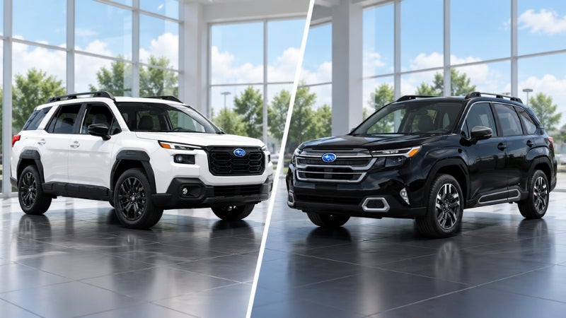 Subaru Outback vs Forester